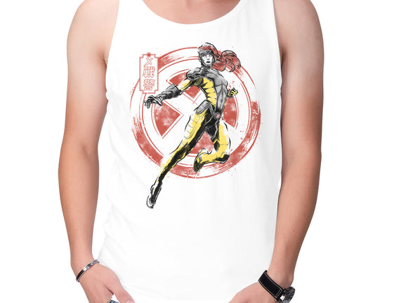 Psychic Phoenix Sumi-E