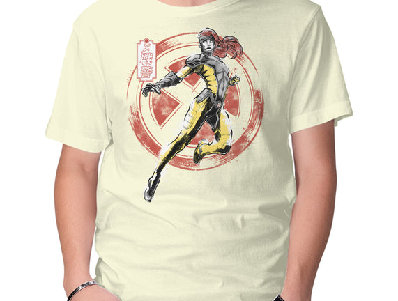 Psychic Phoenix Sumi-E