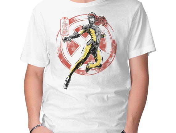 Psychic Phoenix Sumi-E