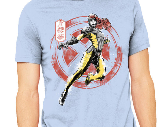 Psychic Phoenix Sumi-E