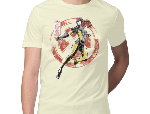 Psychic Phoenix Sumi-E