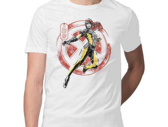 Psychic Phoenix Sumi-E