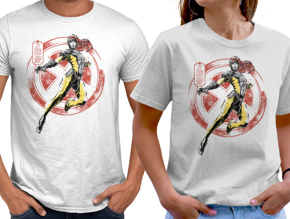 Psychic Phoenix Sumi-E