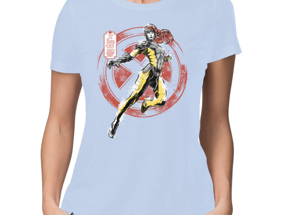 Psychic Phoenix Sumi-E