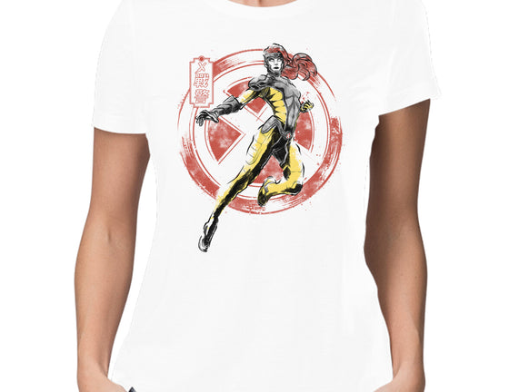 Psychic Phoenix Sumi-E