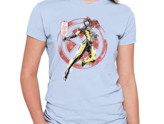 Psychic Phoenix Sumi-E