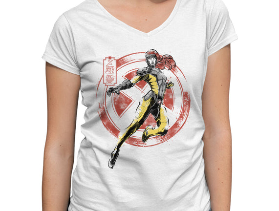Psychic Phoenix Sumi-E