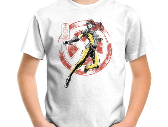 Psychic Phoenix Sumi-E