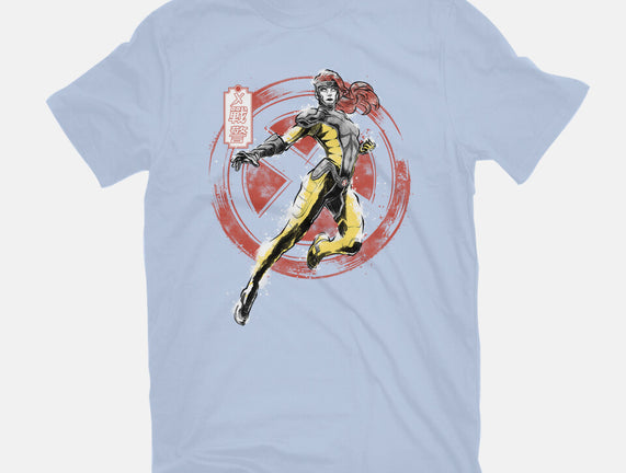 Psychic Phoenix Sumi-E