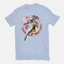 Psychic Phoenix Sumi-E-Womens-Fitted-Tee-Astrobot Invention