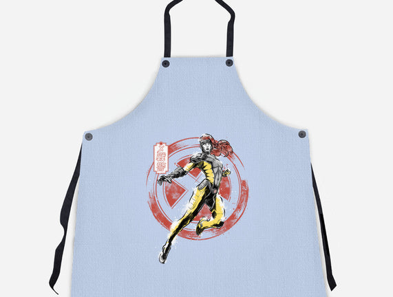 Psychic Phoenix Sumi-E