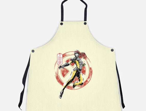 Psychic Phoenix Sumi-E