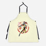 Psychic Phoenix Sumi-E-Unisex-Kitchen-Apron-Astrobot Invention