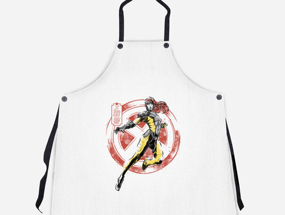 Psychic Phoenix Sumi-E