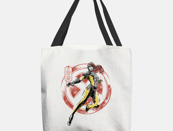 Psychic Phoenix Sumi-E