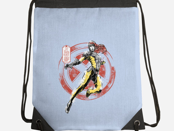 Psychic Phoenix Sumi-E