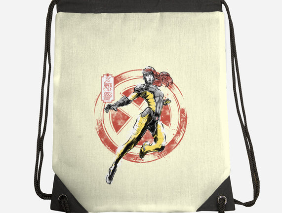 Psychic Phoenix Sumi-E