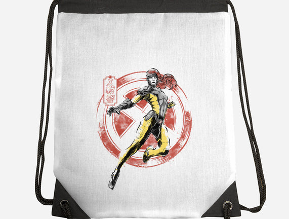 Psychic Phoenix Sumi-E