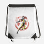 Psychic Phoenix Sumi-E-None-Drawstring-Bag-Astrobot Invention