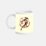 Psychic Phoenix Sumi-E-None-Mug-Drinkware-Astrobot Invention