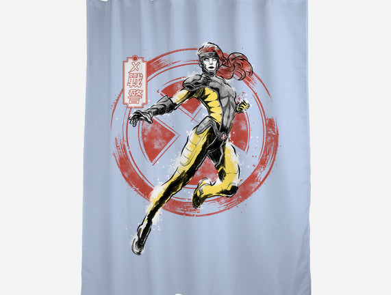 Psychic Phoenix Sumi-E