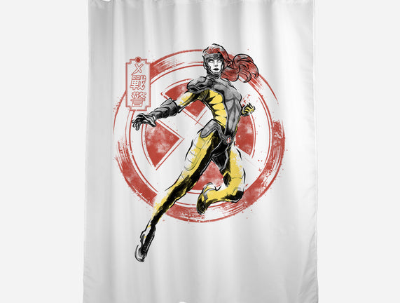 Psychic Phoenix Sumi-E