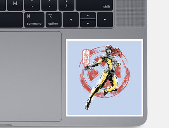 Psychic Phoenix Sumi-E