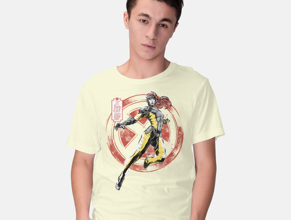 Psychic Phoenix Sumi-E