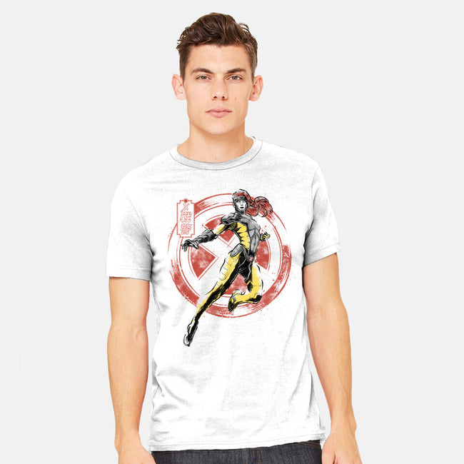 Psychic Phoenix Sumi-E-Mens-Heavyweight-Tee-Astrobot Invention