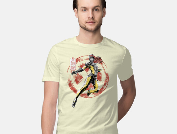 Psychic Phoenix Sumi-E