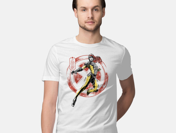 Psychic Phoenix Sumi-E