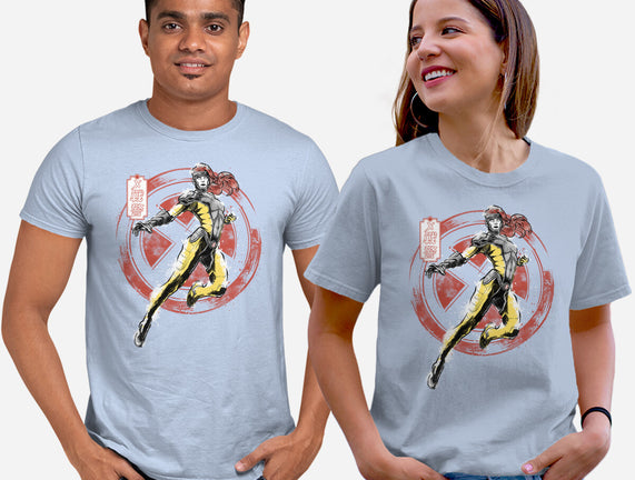 Psychic Phoenix Sumi-E