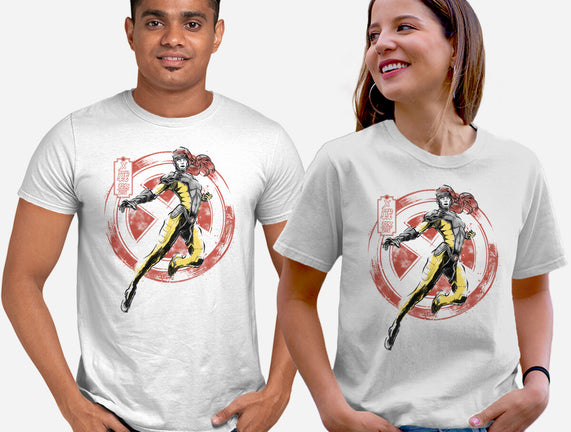 Psychic Phoenix Sumi-E