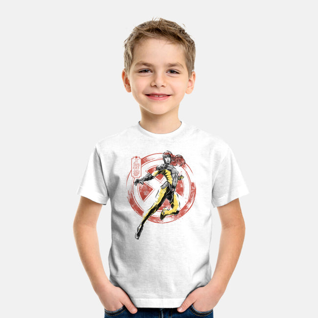 Psychic Phoenix Sumi-E-Youth-Basic-Tee-Astrobot Invention