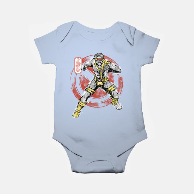 Beam Master Sumi-E-Baby-Basic-Onesie-Astrobot Invention