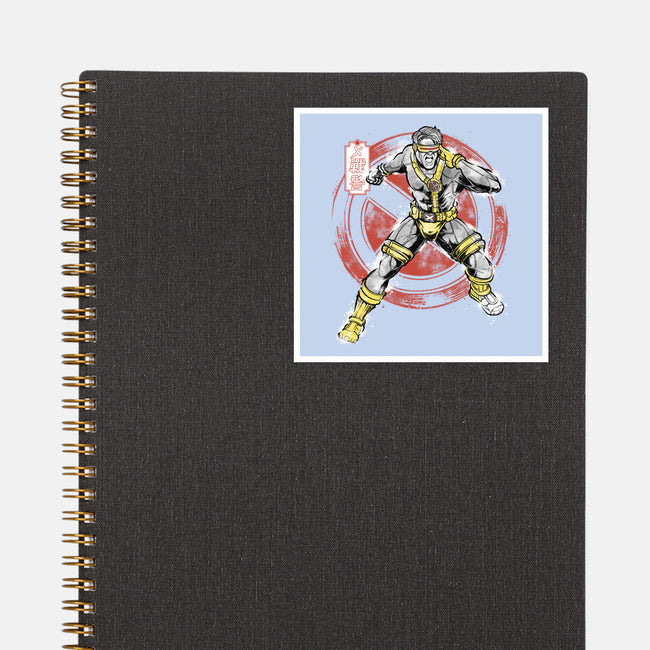 Beam Master Sumi-E-None-Glossy-Sticker-Astrobot Invention