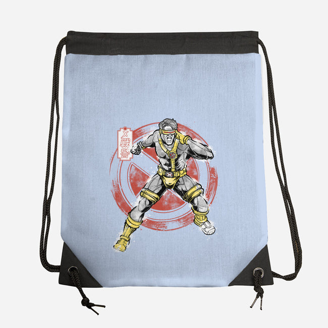 Beam Master Sumi-E-None-Drawstring-Bag-Astrobot Invention