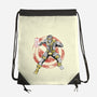 Beam Master Sumi-E-None-Drawstring-Bag-Astrobot Invention