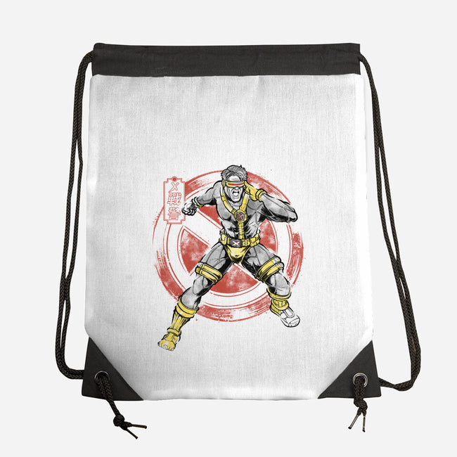 Beam Master Sumi-E-None-Drawstring-Bag-Astrobot Invention