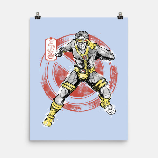 Beam Master Sumi-E-None-Matte-Poster-Astrobot Invention
