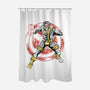 Beam Master Sumi-E-None-Polyester-Shower Curtain-Astrobot Invention