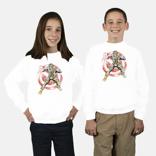 Beam Master Sumi-E-Youth-Crew Neck-Sweatshirt-Astrobot Invention