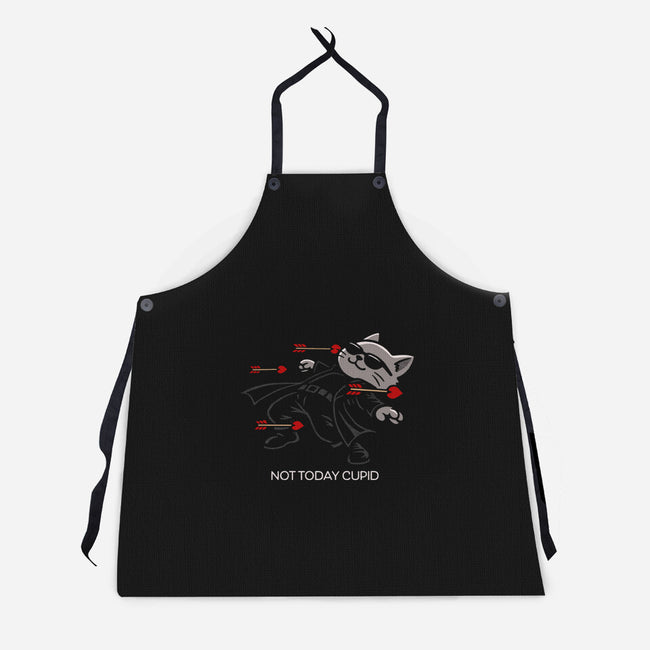 Not Today Cupid-Unisex-Kitchen-Apron-Popnotic