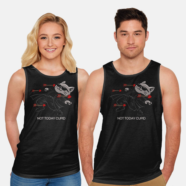 Not Today Cupid-Unisex-Basic-Tank-Popnotic