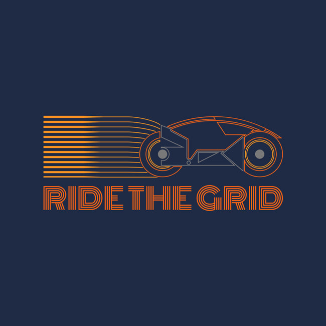 Retro Futurism Ride The Grid-None-Fleece-Blanket-sachpica