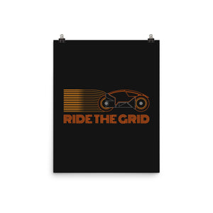 Retro Futurism Ride The Grid