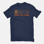 Retro Futurism Ride The Grid-Unisex-Basic-Tee-sachpica