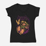 Lost Boy-Womens-V-Neck-Tee-Estudio Horta