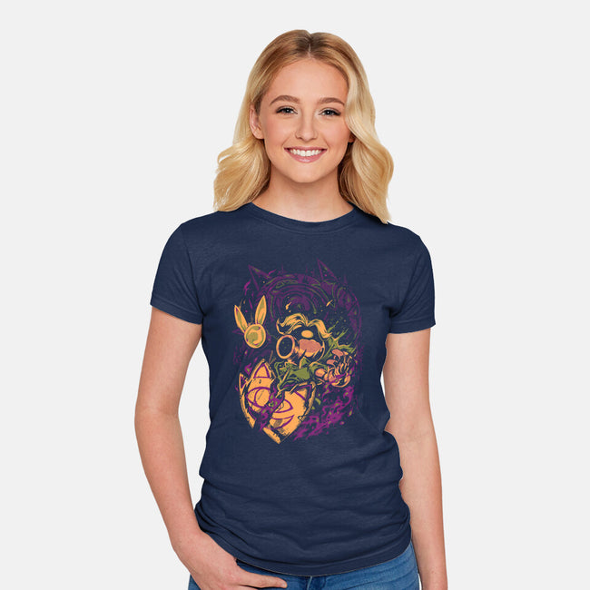 Lost Boy-Womens-Fitted-Tee-Estudio Horta