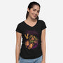 Lost Boy-Womens-V-Neck-Tee-Estudio Horta